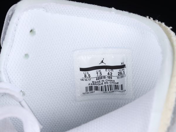 Off White x Air Jordan 1 High Triple White