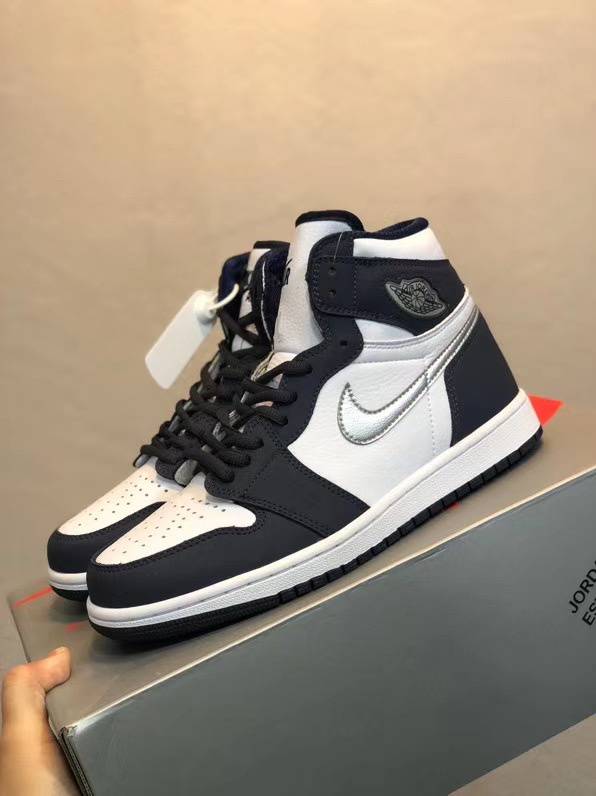Air Jordan 1 High Navy/White