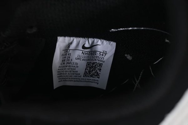 Air Force 1 '07 Low Black Suede Samurai