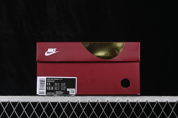 Central Cee x Air Force 1 Low Dark Beetroot Collaboration Air Force 1 Low-top Casual Skate Shoes