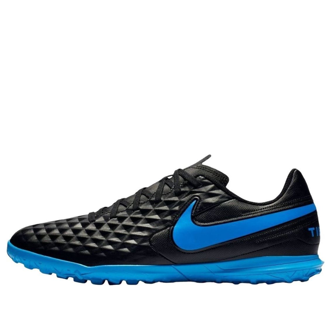 Nike Legend 8 CLUB TF Turf Soccer Shoes Black/Blue