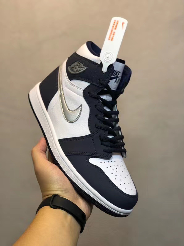 Air Jordan 1 High Navy/White