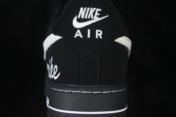 Air Force 1 '07 Low Black Suede Samurai