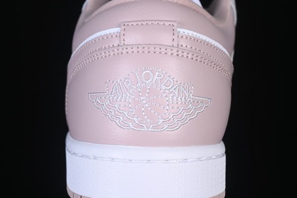 DC0774-606 10.jpeg Air Jordan 1 Low Ivory/Pink