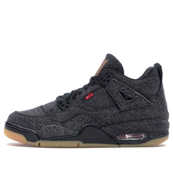 Air Jordan 4 x Levis Black