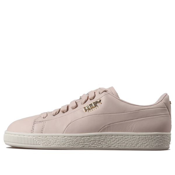 PUMA Basket Premium Logo Silver Peony Puma Team Gold