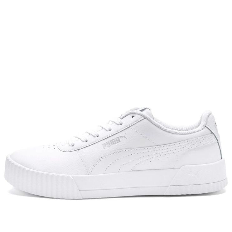 PUMA Carina Leather Triple White