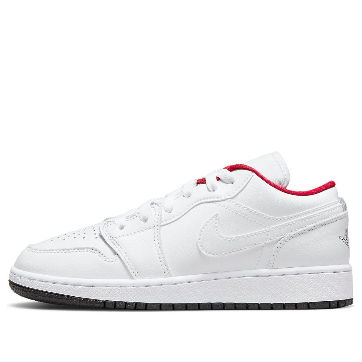 Air Jordan 1 Low White Gym Red Black