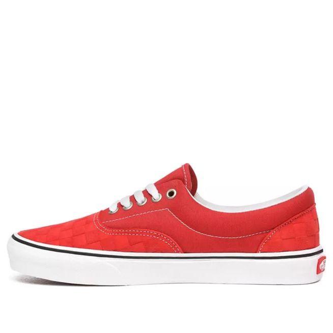 Vans Era Deboss Checkerboard - Pompeian Red