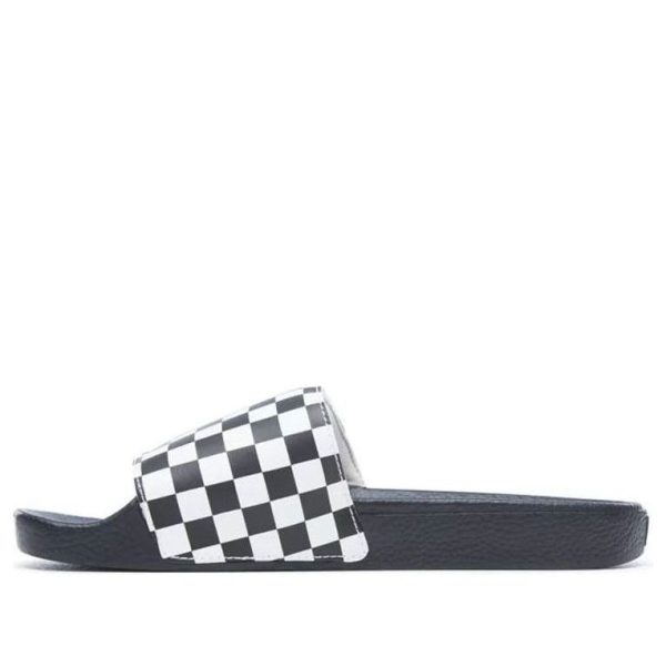 Vans Slide-On Checkerboard White Black