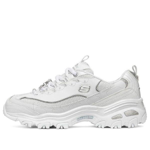 Skechers D lites 1.0 White/Silver