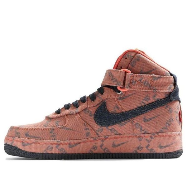 Nike By You x Levis Air Force 1 High Exclusive Denim