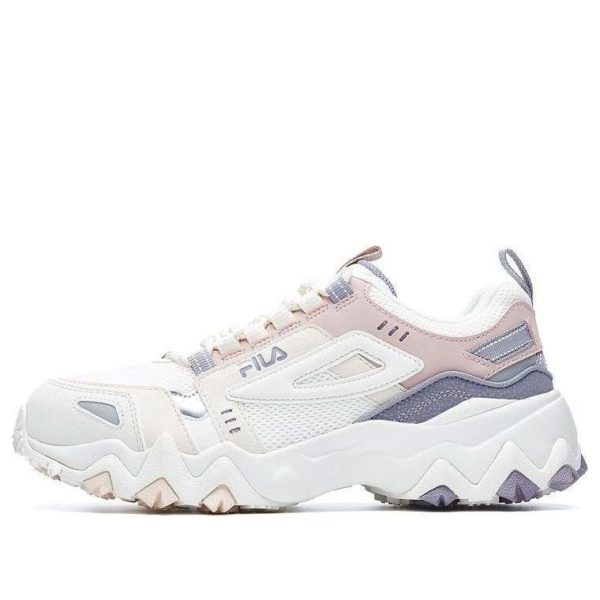 FILA Oakmont Running Shoes White Light Pink