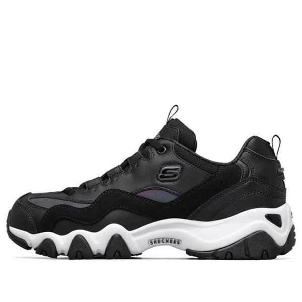 Skechers Dlites 2.0 Running Shoes Black/White
