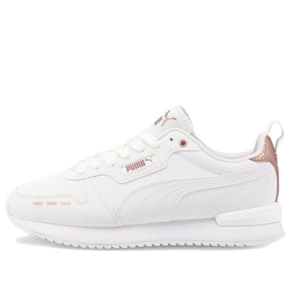PUMA R78 Raw Metallics White Rose Gold