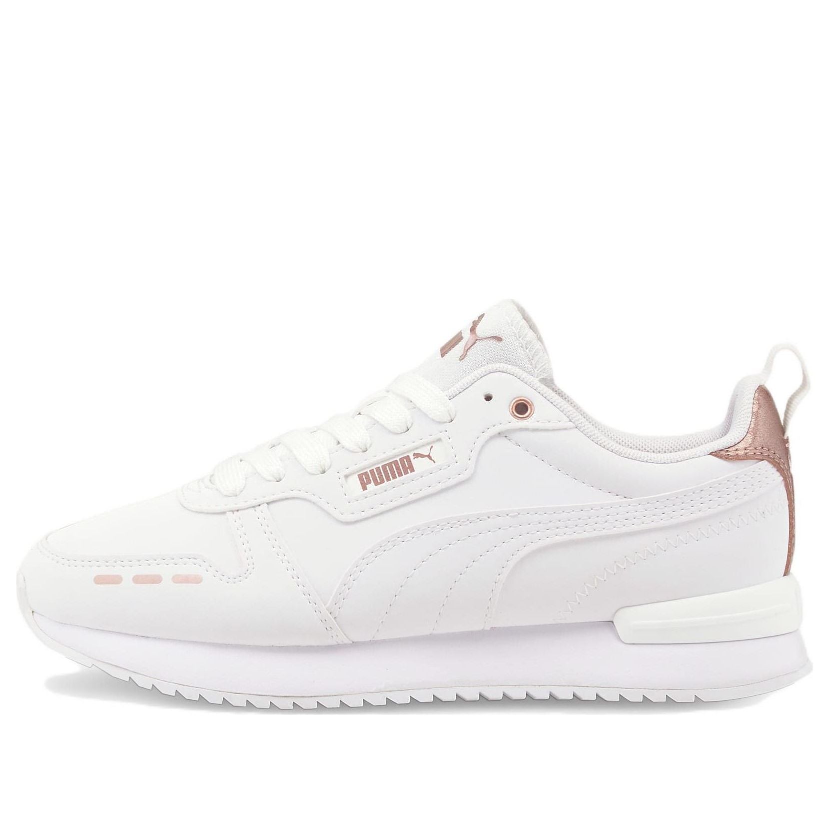 PUMA R78 Raw Metallics White Rose Gold