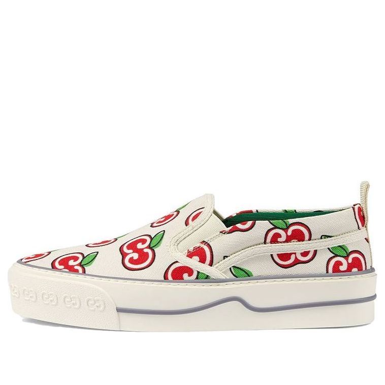 Gucci Tennis 1977 Series Printing Low White