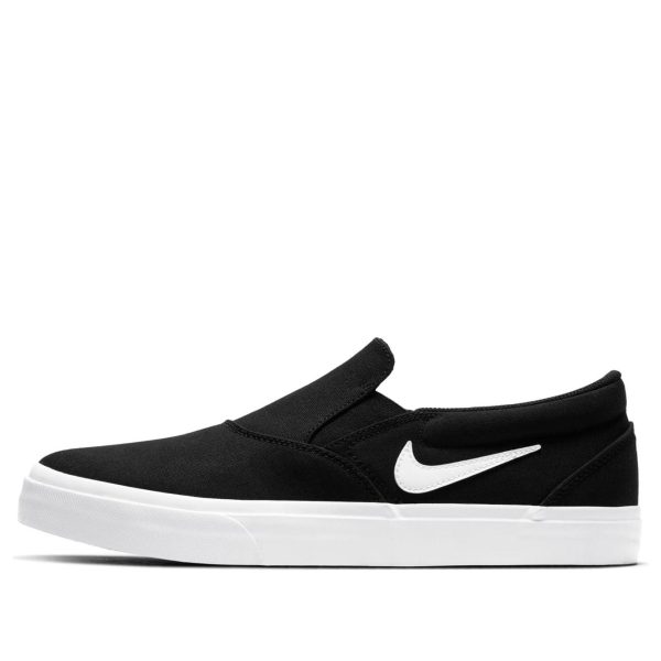 Nike Charge Slip SB Black White