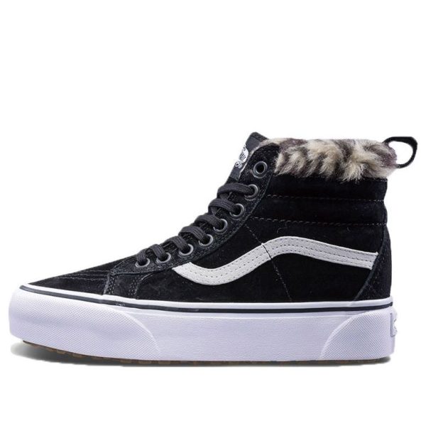 Vans SK8-HI Platform MTE Black Leopard Fur