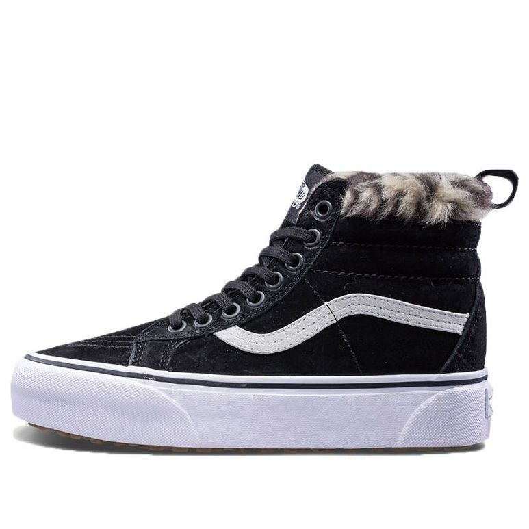 Vans SK8-HI Platform MTE Black Leopard Fur