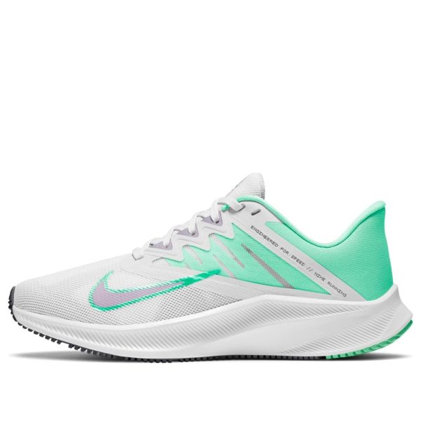 Nike Quest 3 White Green Glow