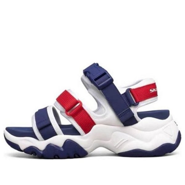 Skechers D Lites 3.0 Sandals Blue