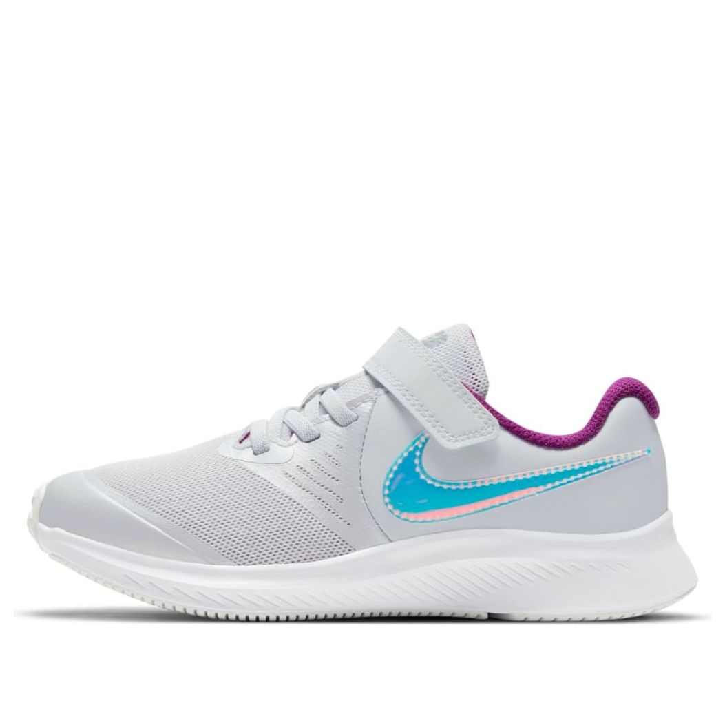 Nike Star Runner 2 Power Pure Platinum Iridescent Swoosh