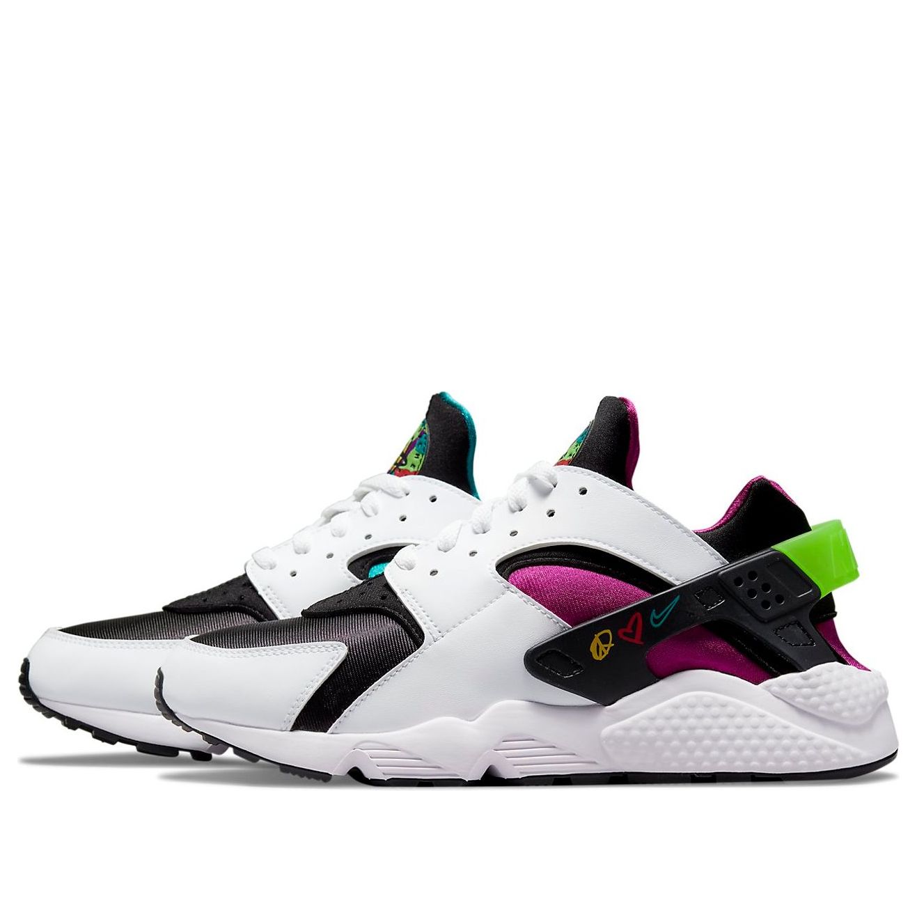 Nike Air Huarache Peace, Love, Swoosh