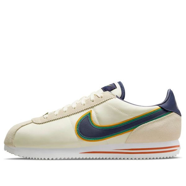 Nike Cortez Basic Premium Coconut Milk Thunder Blue
