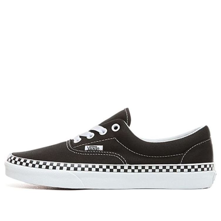 Vans Era Check Foxing - Black
