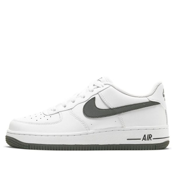Nike Air Force 1 Low White Iron Grey Swoosh