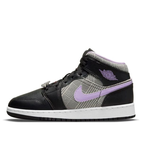 Air Jordan 1 Mid SE Houndstooth