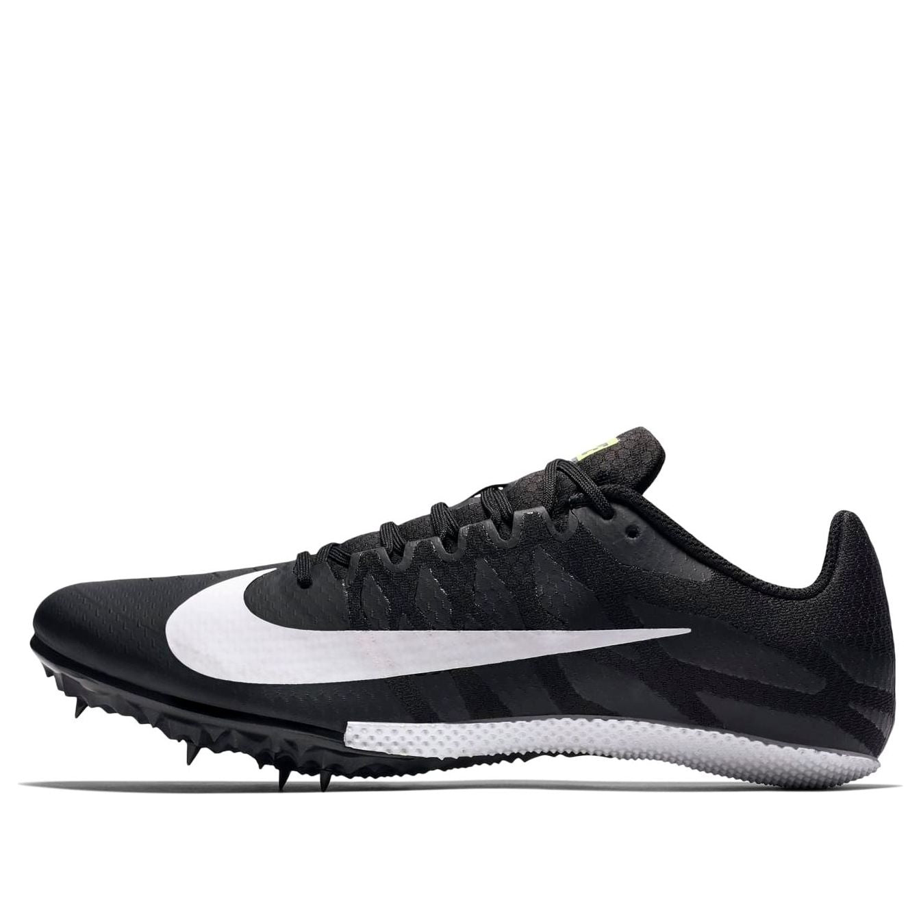 Nike Air Zoom Rival S 9 Spikes Black White