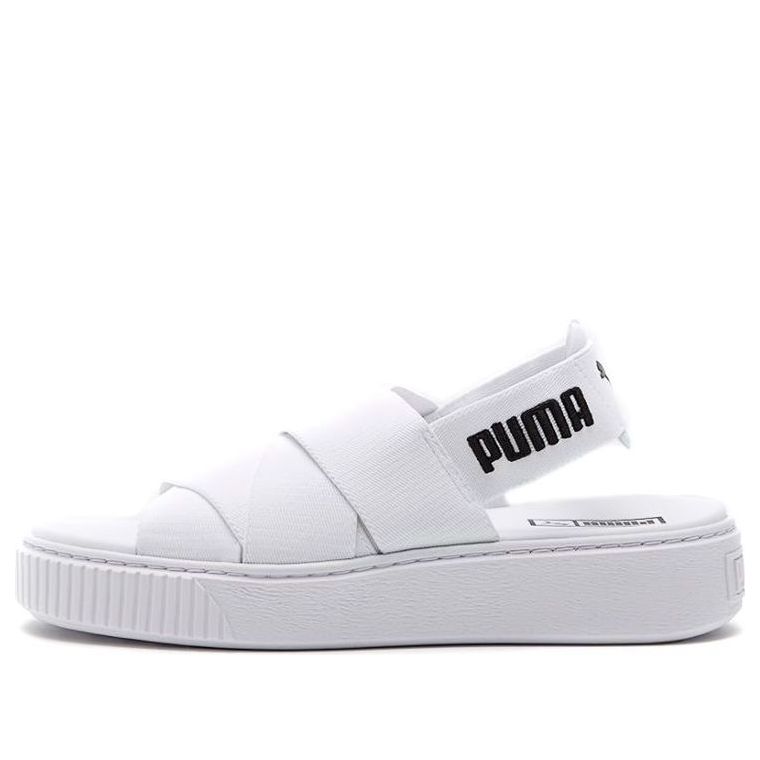 main-square_0d949810-b755-4fa7-8c2a-afc6517fec9f.jpg PUMA Platform Trace Sports sandals White Black