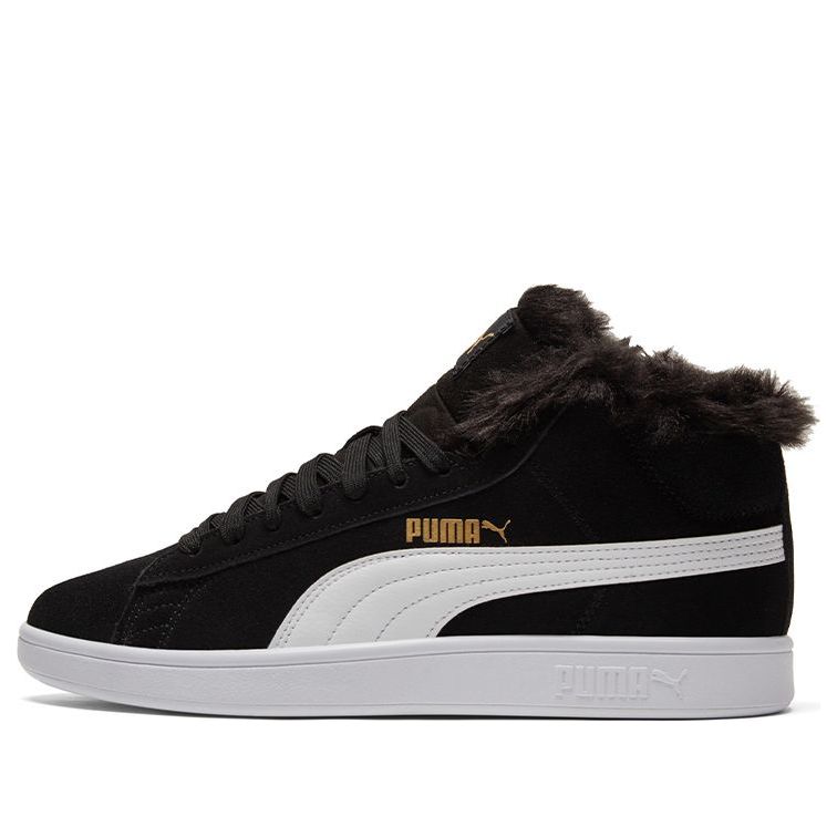 main-square_0e780d5c-bacc-454e-91f6-9ad054147dfa.jpg PUMA Smash V2 Plus Fleece Mid-Top Sneakers Black