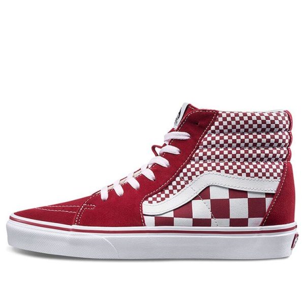Vans SK8-HI Red Mix Checker