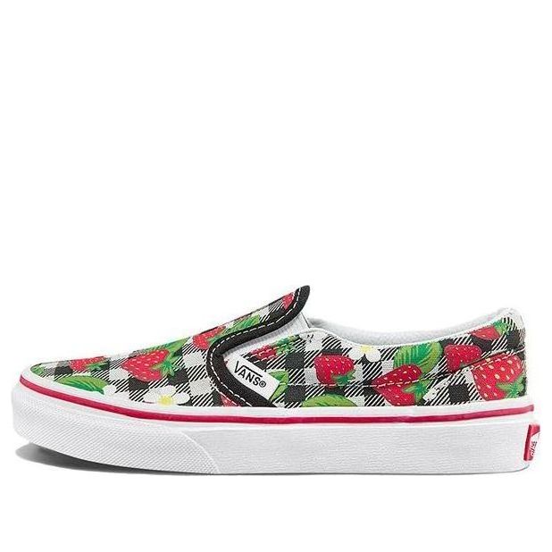 Vans Slip-On Printing Black White Red