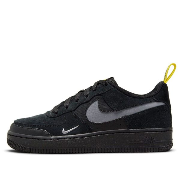 Nike Air Force 1 Low Cut Out Swoosh - Grey