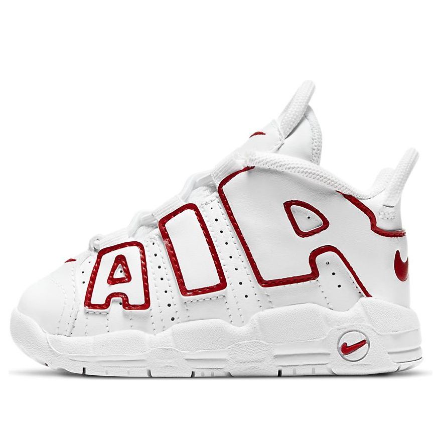 Nike Air More Uptempo White Varsity Red 2021