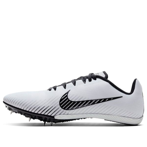 Nike Air Zoom Rival M 9 Spikes Pure Platinum Black