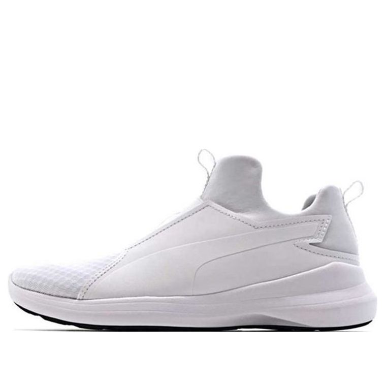 PUMA Rebel Mid Trainers White