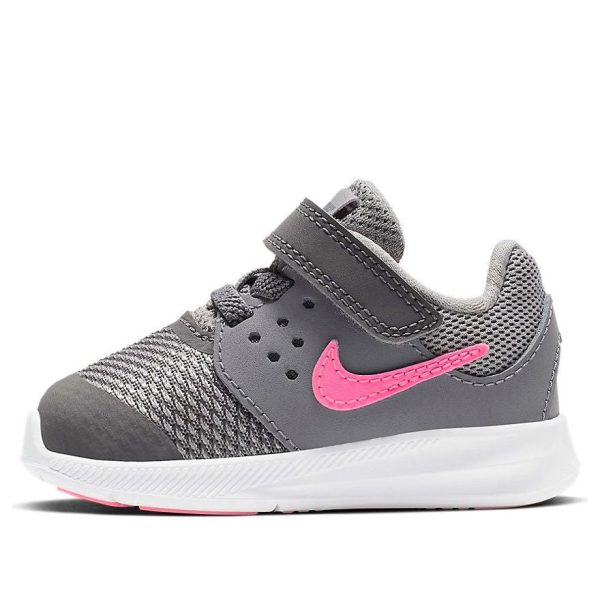 Nike Downshifter 7 Low-Top Running Shoes Grey/Pink