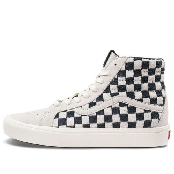 Vans SK8-Hi Reissue LX Comfycush Hairy Suede - Checkerboard