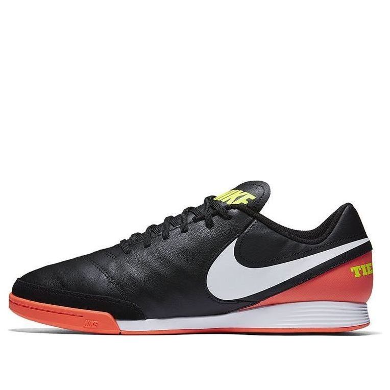 main-square_134a4650-8620-411a-a0b6-78fa2365ff2f.jpg Nike Tiempo X Genio 2 Leather IC Black Hyper Orange