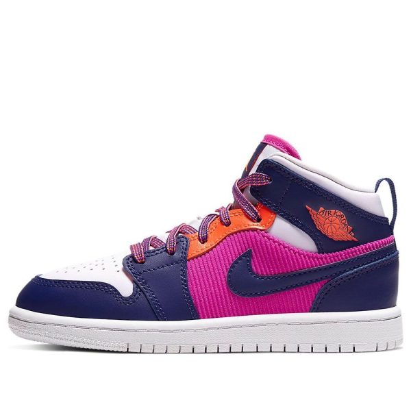 Air Jordan 1 Mid Fire Pink