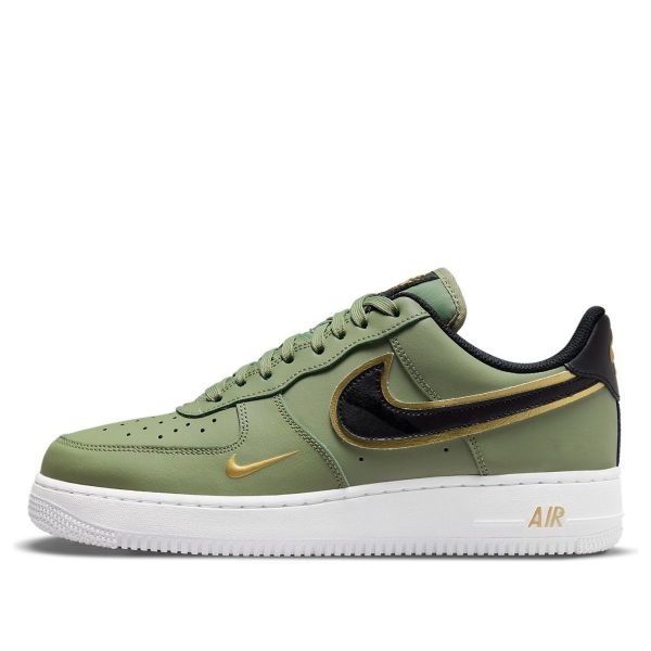 Nike Air Force 1 07 LV8 Metallic Swoosh Pack - Oil Green