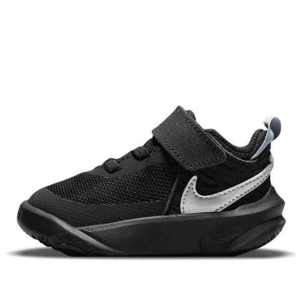 Nike Team Hustle D10 Black Metallic Silver