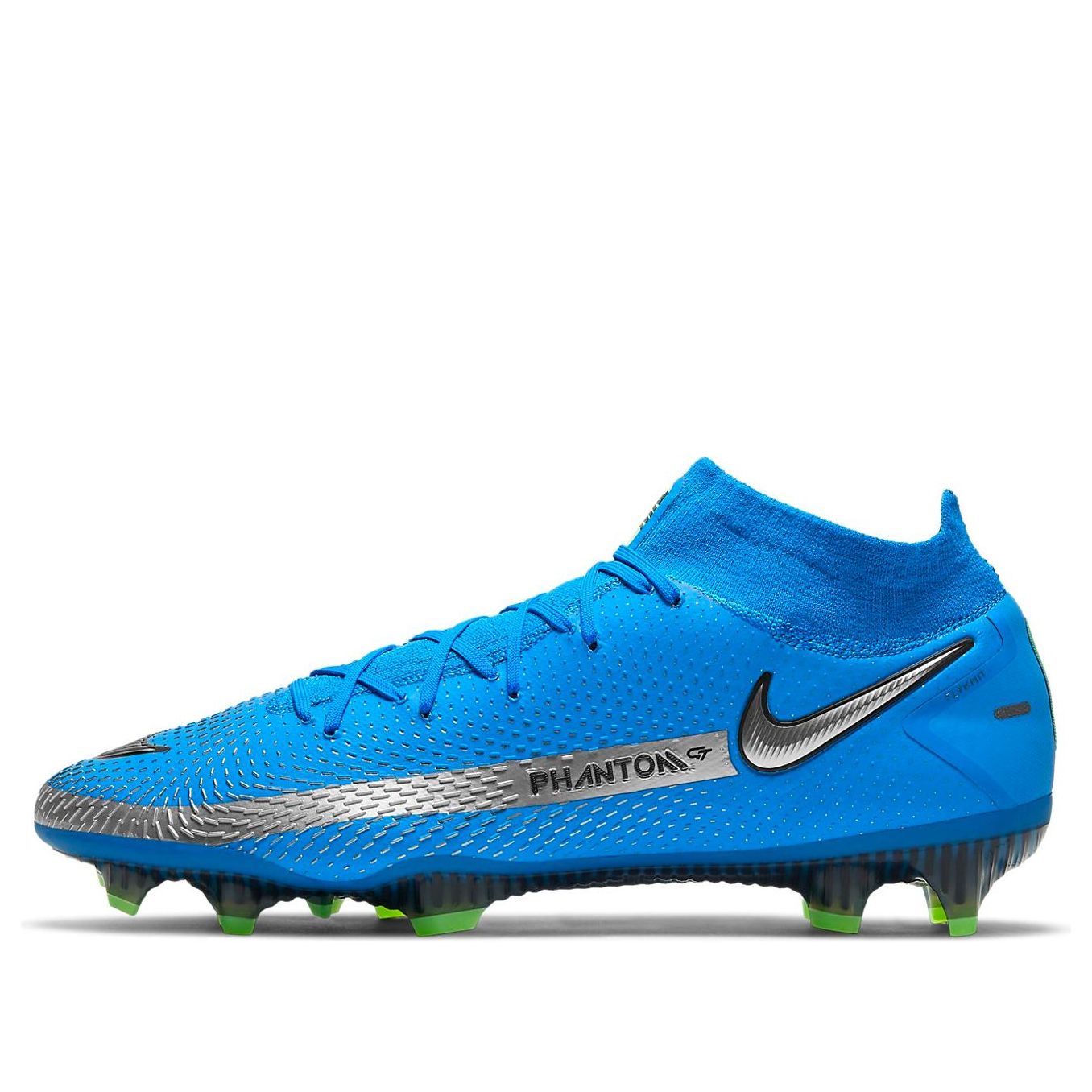 Nike Phantom GT Elite DF FG Photo Blue Metallic Silver