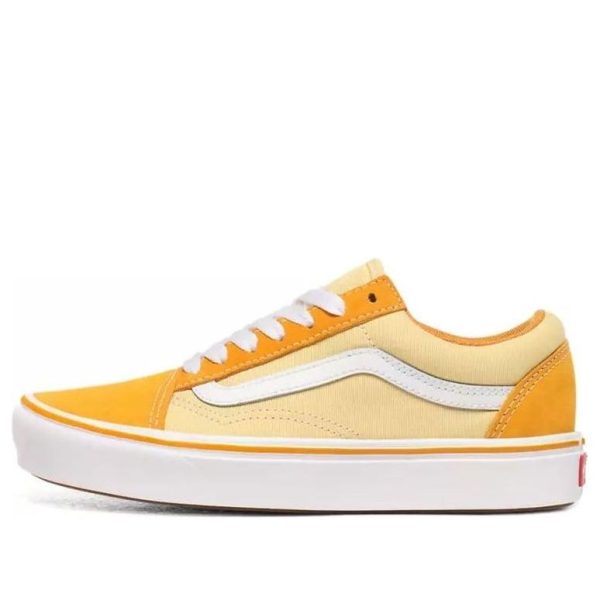 Vans Suede And Textile Comfycush Old Skool Yellow