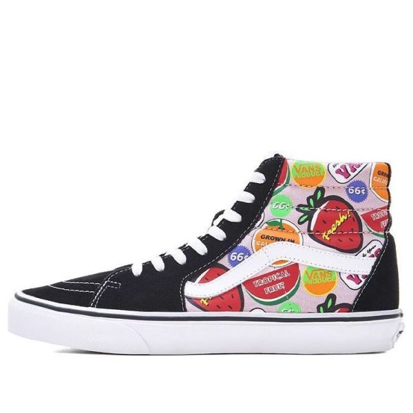 Vans SK8-HI BlackWhite Strawberry Multi-Color